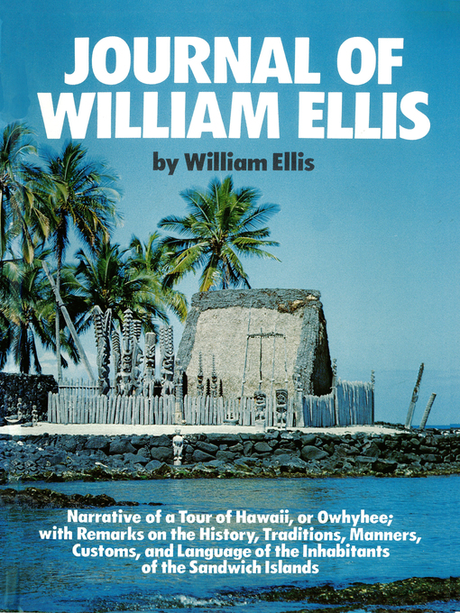 Title details for Journal of William Ellis by William Ellis - Available